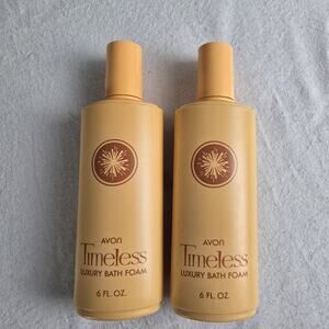 Avon Timeless Luxury Bath Foam 6 oz Bubble Bath Wash Lot of 2